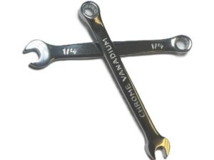 2 PIECES OF A 1/4" COMBINATION WRENCH (9223-1001)