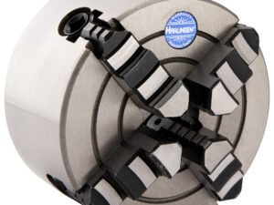 HARLINGEN 4" 4-JAW INDEPENDENT LATHE CHUCK PLAIN BACK (9713-1102)