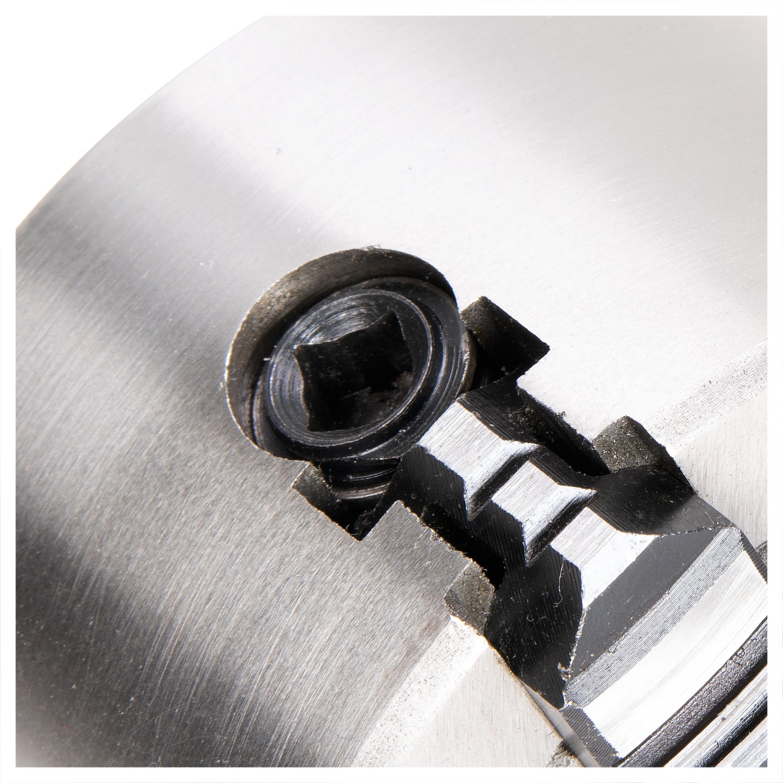 HARLINGEN 8" 4-JAW INDEPENDENT LATHE CHUCK PLAIN BACK (9713-1105) - Image 8