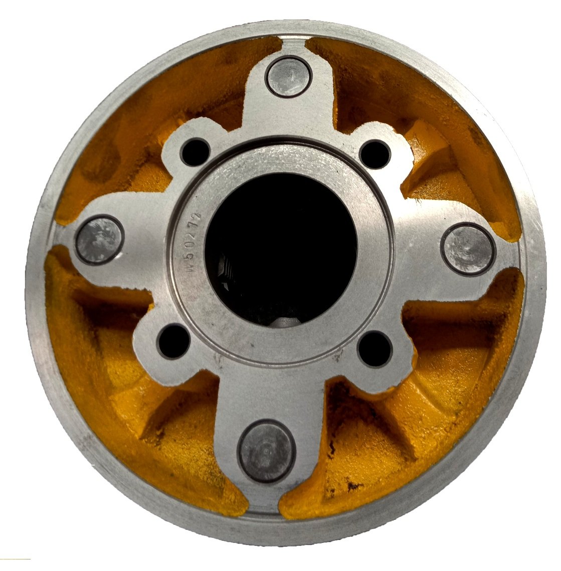 HARLINGEN 6" 4-JAW INDEPENDENT LATHE CHUCK PLAIN BACK (9713-1104) - Image 9