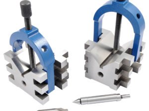 HHIP 2.5" V-BLOCK 3/8 EDGE/CENTER FINDER & 4 PC CENTER DRILLS (9999-0001)