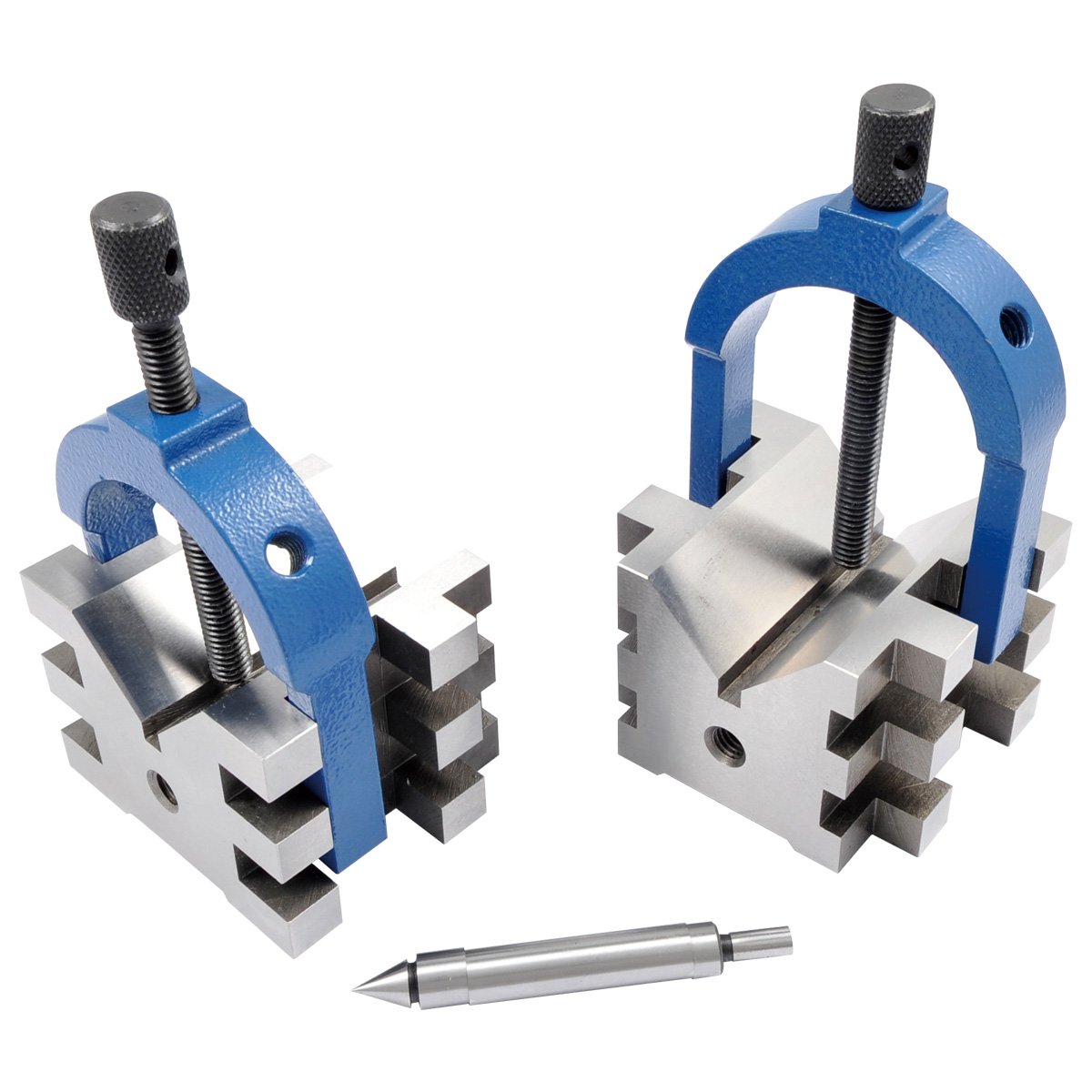 HHIP 2.5 X 2.75 X 2" V-BLOCK & 3/8" EDGE & CENTER FINDER (9999-0002)