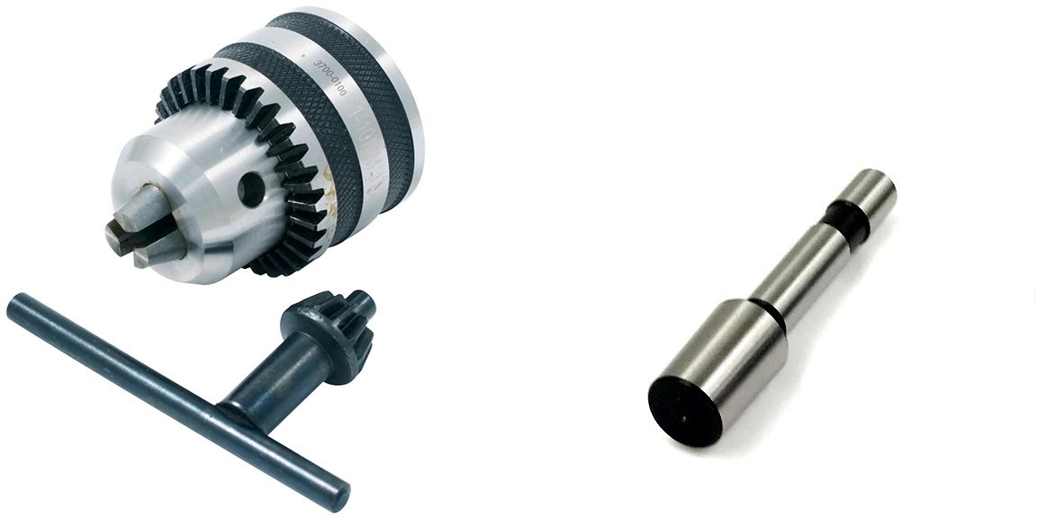 3/8" JT2 DRILL CHUCK WITH 1/2" STRAIGHT SHANK ARBOR (9999-0009)