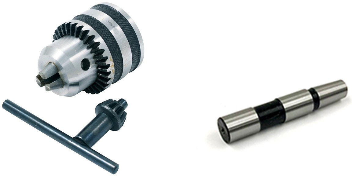 1/2" JT33 DRILL CHUCK WITH 1/2" STRAIGHT SHANK ARBOR (9999-0013)