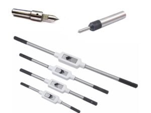 SPRING LOADED TAP GUIDES & 4 PIECE TAP & REAMER WRENCH SET (9999-0038)