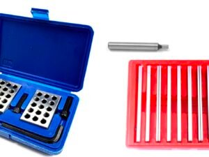 MACHINIST ESSENTAILS 1/8 PARALLEL SEET 1-2-3 BLOCKS 3/8 EDGE FINDER (9999-0049)