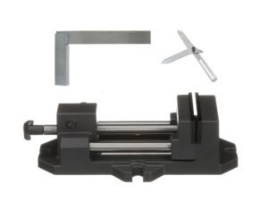 HHIP 4" DRILL PRESS VISE, ROUND BAR CENTER FINDER & MACHINIST'S SQUARE (9999-0053)