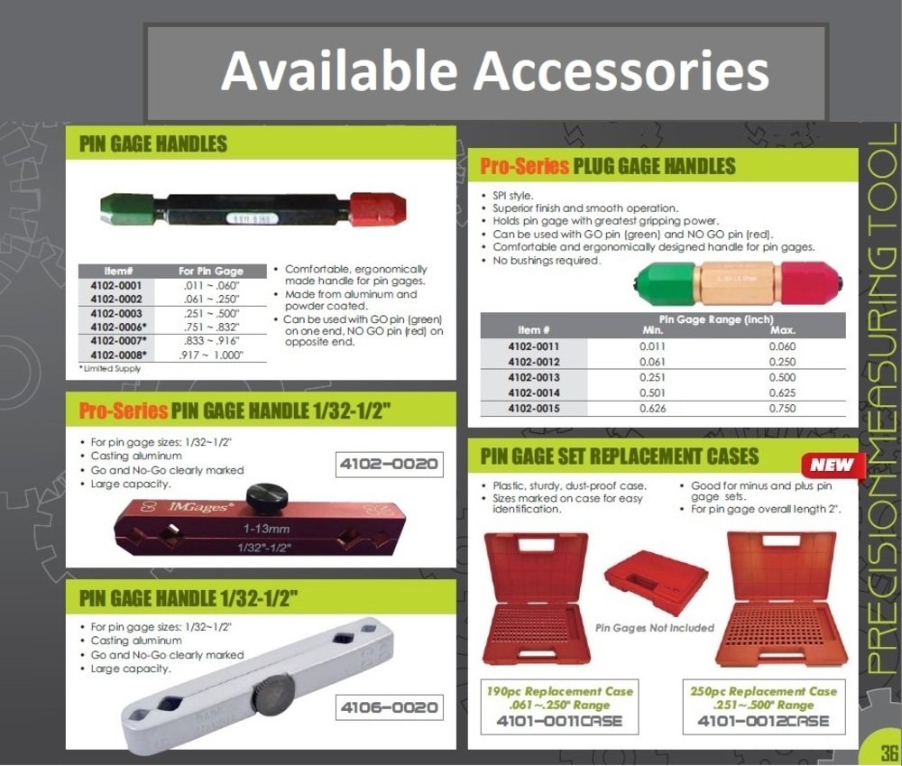 0.028" REPLACEMENT PIN GAGE P-0 -0.0002 TOLERANCE (4103-0028) - Image 4
