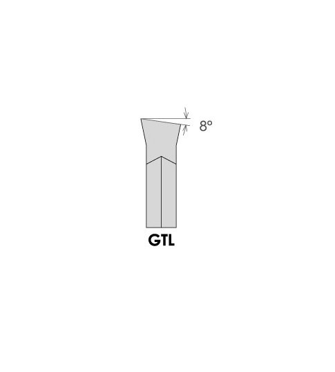 GTL-4.8 TiN COATED CUT-OFF & GROOVING CARBIDE INSERT (6024-2034) - Image 2