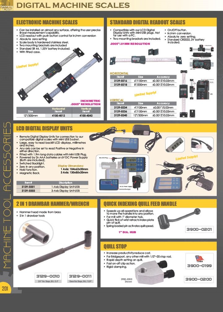 Z-AXIS KNEE POWER TABLE FEED 11OV~1 PHASE (3129-0157) - Image 4