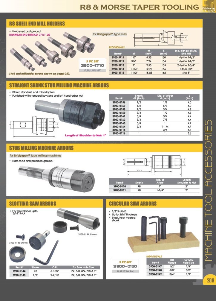 ER-32 R8 14 PIECE SPRING COLLET CHUCK SET (3900-0508) - Image 8