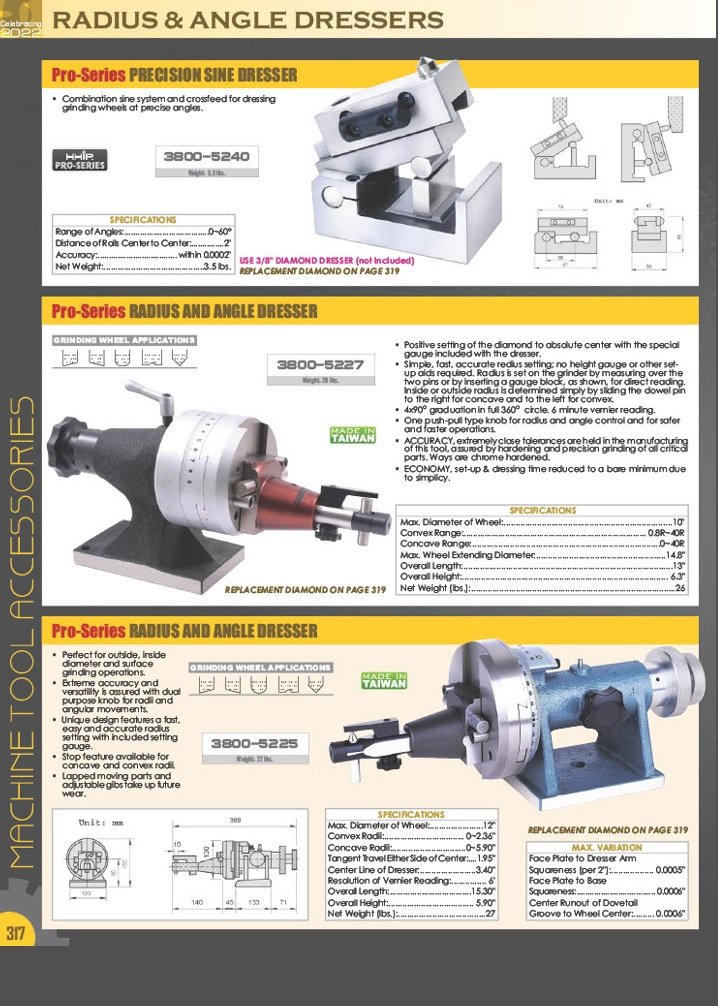 UNIVERSAL WHEEL DRESSER - MADE IN TAIWAN (3800-5210) - Image 8