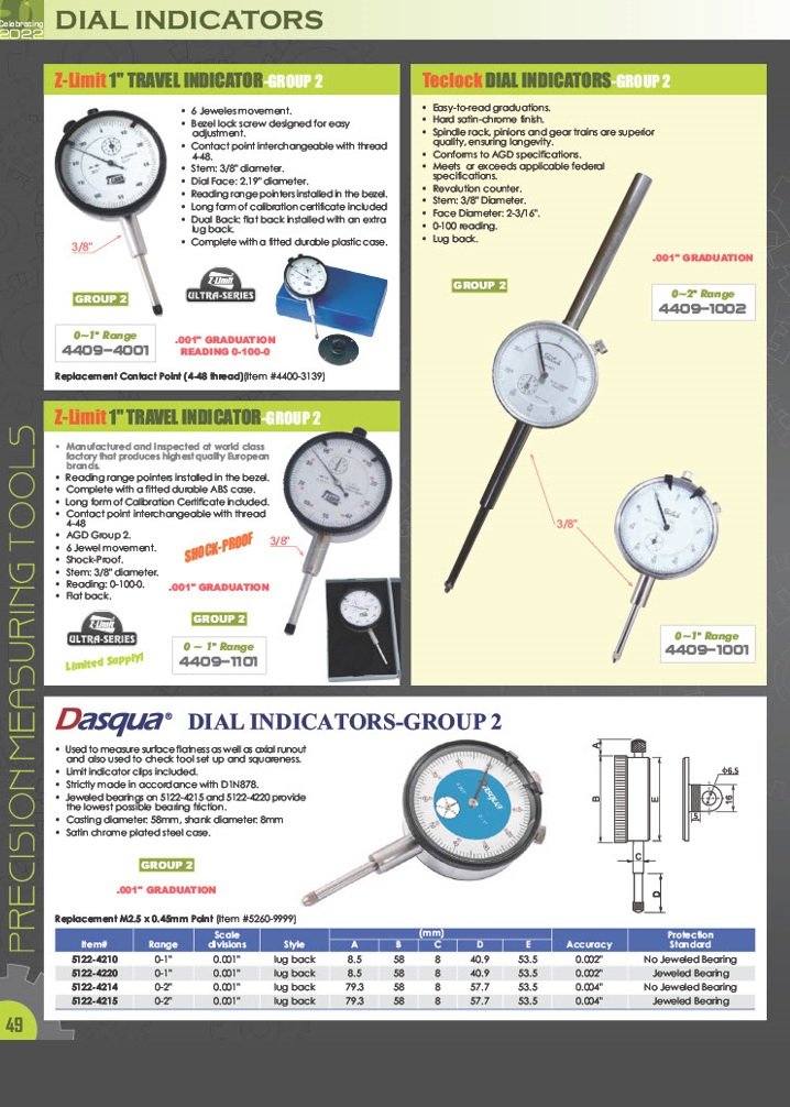 0-2" LARGE FACE TRAVEL INDICATOR (4400-0036) - Image 5