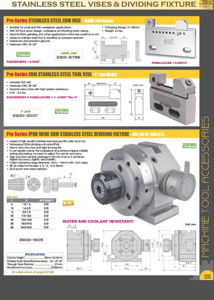 PRO-SERIES 73MM EDM STAINLESS STEEL VISE (3901-2772) - Image 6
