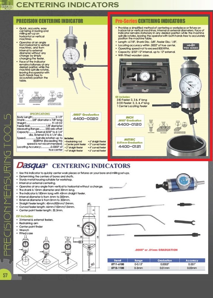 PRO-SERIES 0-3MM CENTERING INDICATOR (4400-0121) - Image 4